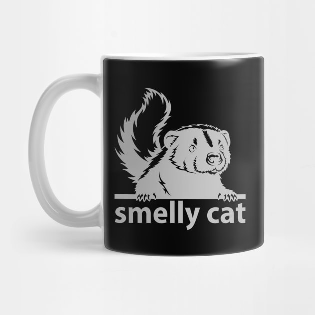 Smelly Cat - grey version by Roadkill Creations